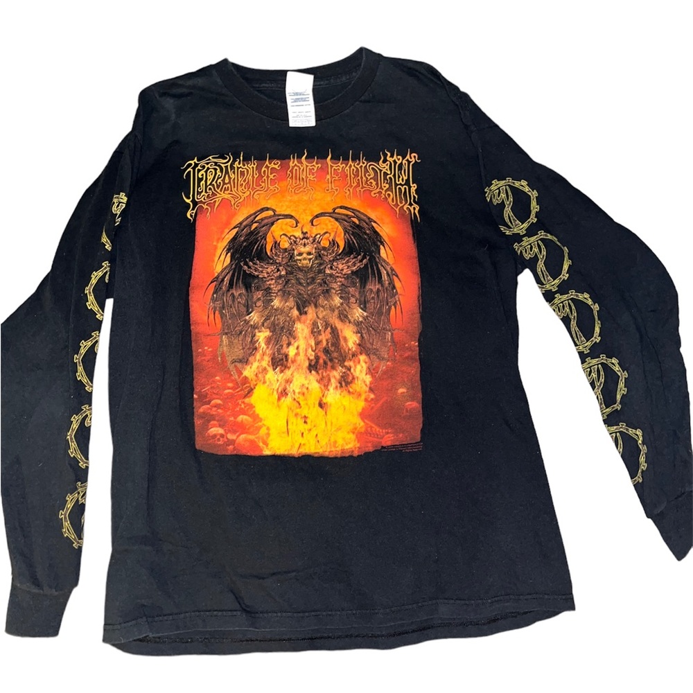 Official Cradle Of Filth Peace Through Superior Fire Power long sleeve